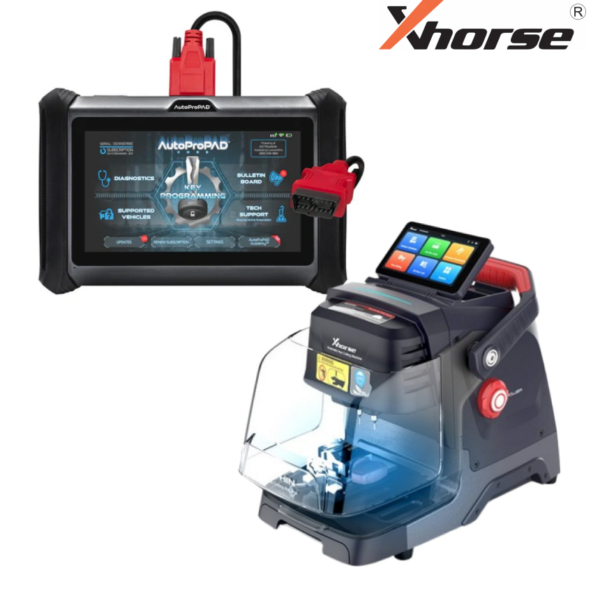 AutoProPAD G3 Core Key Programmer and Dolphin II XP-005L Key Cutting Machine