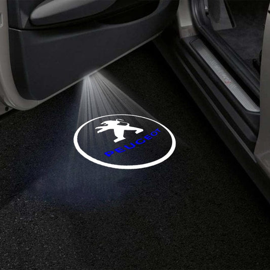 Peugeot 308 1st Gen T7 Premium Door Puddle Lights Various Designs 2007–2013