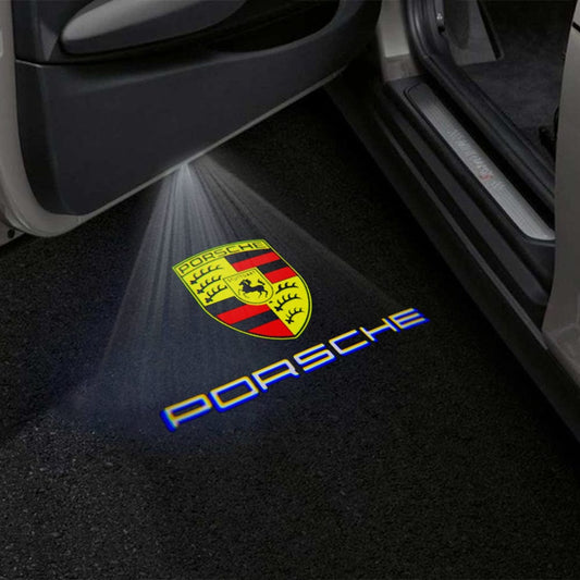 Porsche 992 GT3 Premium Door Puddle Lights Various Designs 2021-2026