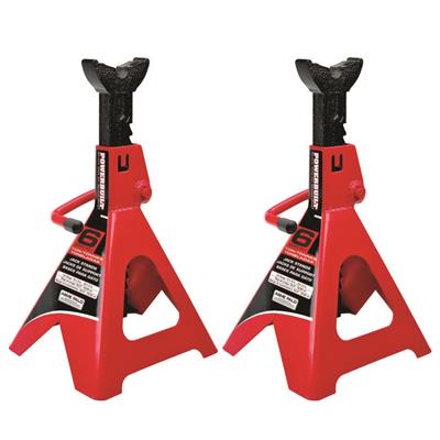 JACK STAND STEEL RED PAIR