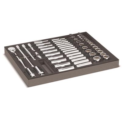 SOCKETS 54PC STD/METRIC 3/8IN