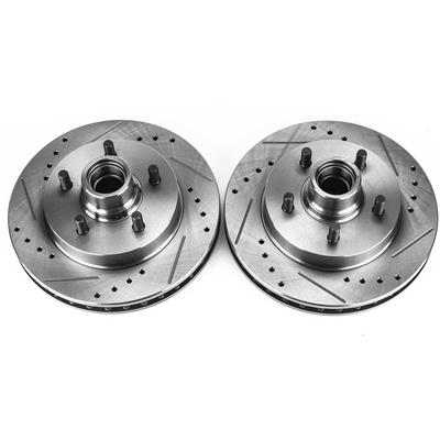 ROTORS BRAKE X-DRILL SLOTTED P