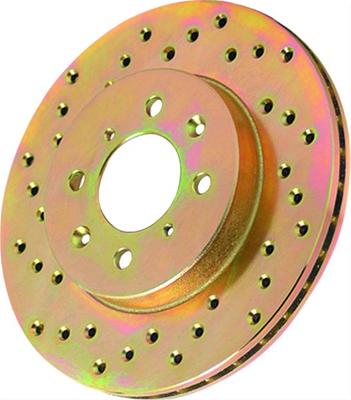 ROTOR BRAKE DRILLED SLOTTED