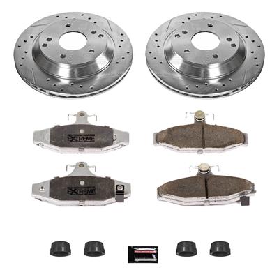 ROTORS/PADS DRL/SLTD REAR KIT