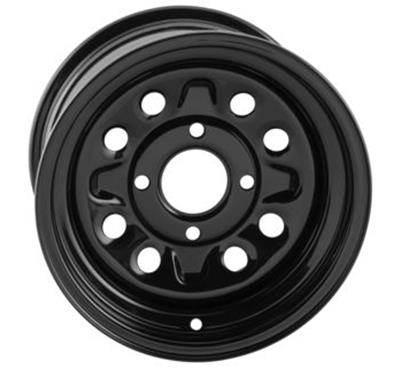 WHEEL GLOSS BLACK 12X7