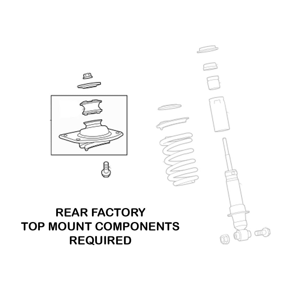 REV9 Chevrolet Camaro Coupe 2010-15 Hyper-Street ONE Coilovers Lowering Kit Assembly