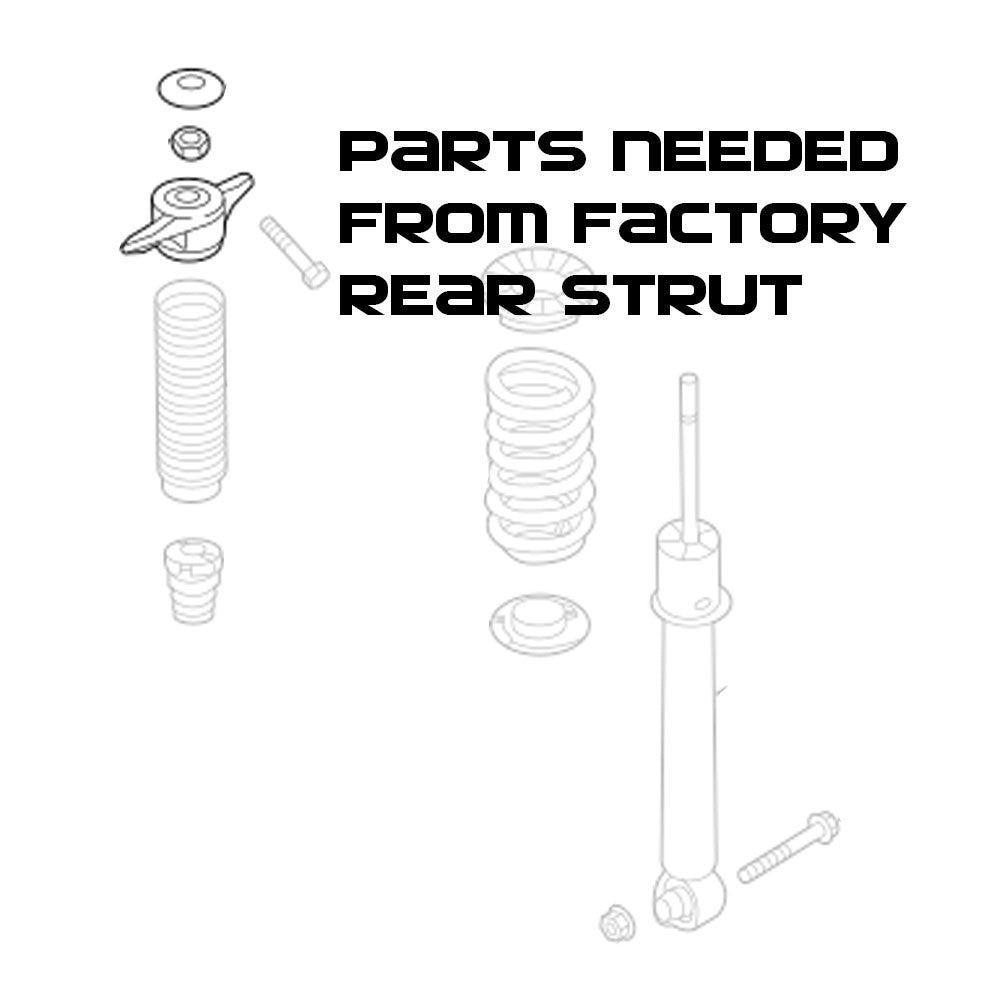 REV9 Kia Rio (SC) 2018-23 Hyper-Street ONE Lowering Kit Assembly