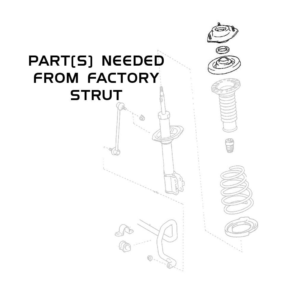 REV9 Toyota Camry (XV30) 2002-06 Hyper-Street ONE Coilovers Lowering Kit Assembly SKU: R9-HPX-1165_1