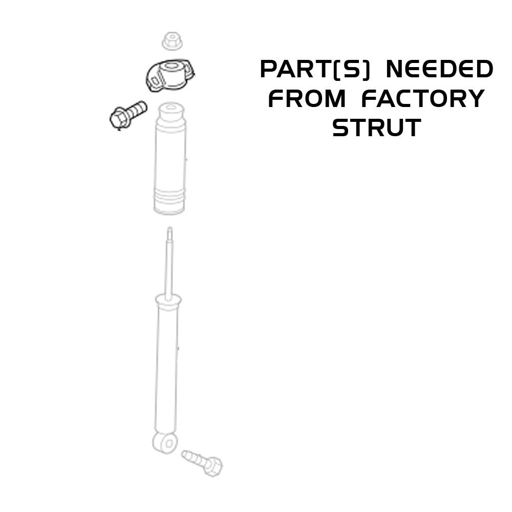 REV9 Chevrolet Sonic (T300) 2012-20 Hyper-Street ONE Coilovers Lowering Kit Assembly