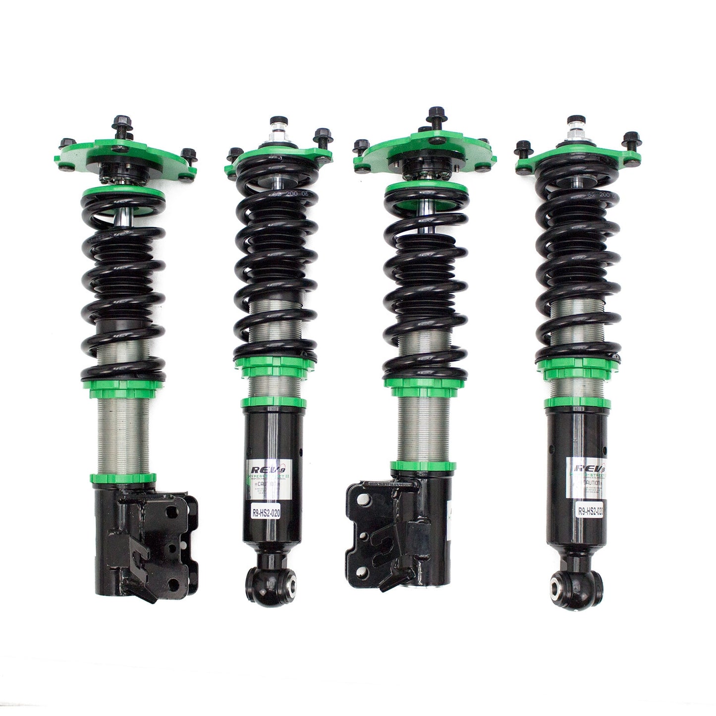 REV9 Mitsubishi Mirage FWD (CJ/CK) 1997-01 Hyper-Street II Coilover Kit w/ 32-Way Damping Force Adjustment SKU: R9-HS2-020