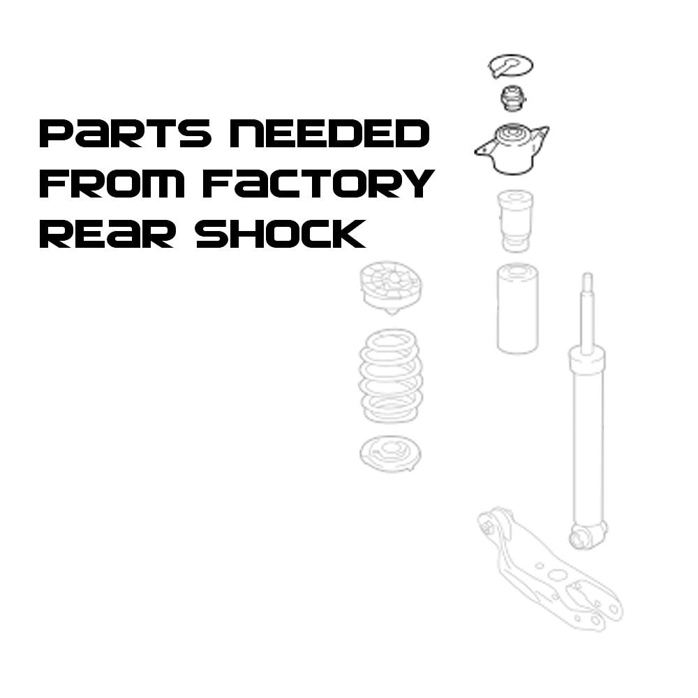 REV9 Audi A5 Quattro / A5 Sportsback / A5 (F5) 2018-22 Hyper-Street II Coilover Kit w/ 32-Way Damping Force Adjustment (53mm) R9-HS2-090_2
