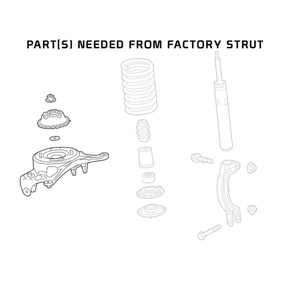 GODSPEED Audi A6 / A6 QUATTRO (C7) 2012-18 MonoSS Coilovers