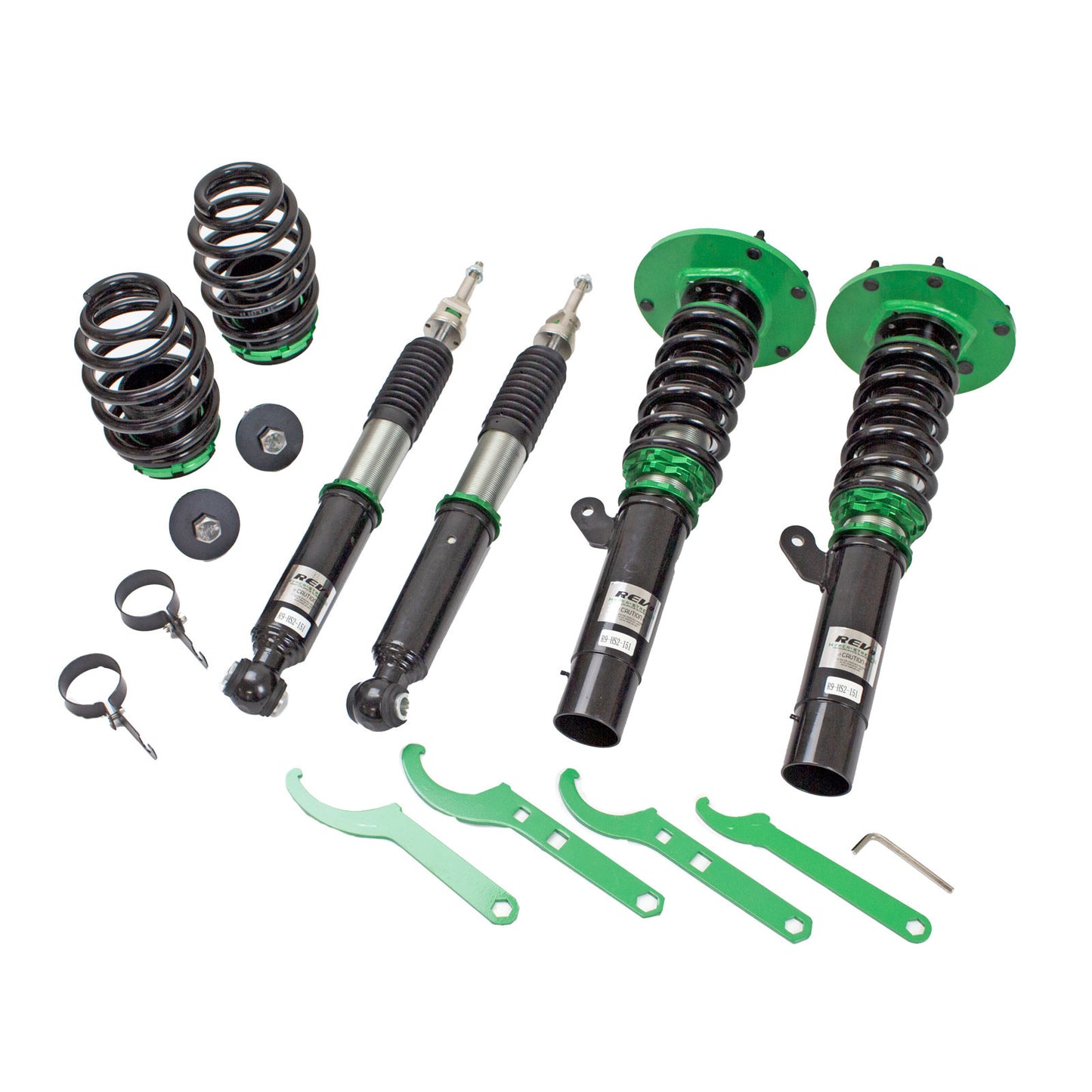REV9 Mini Cooper Countryman (F60) 2017-23 Hyper-Street II Coilover Kit w/ 32-Way Damping Force Adjustment SKU: R9-HS2-151_1