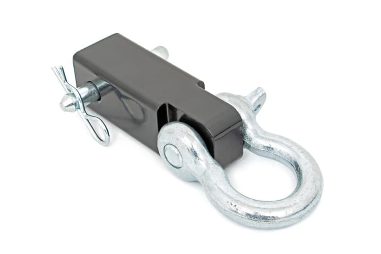 RC 2-inch receiver D-ring shackle kit w/ pin