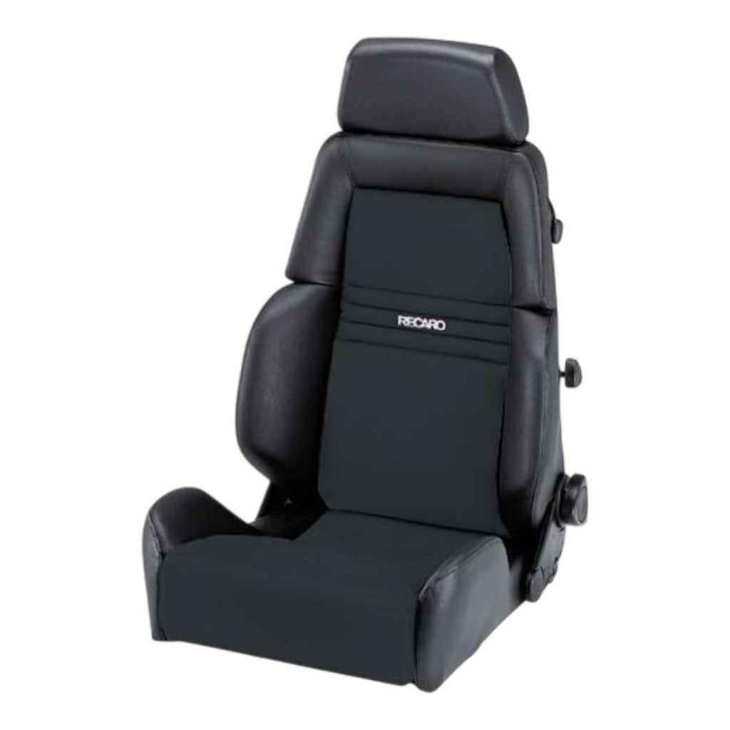 RECARO 045.00.0575 Seat Expert M, Dinamica Black/Artificial Leather Black, Size LT/W