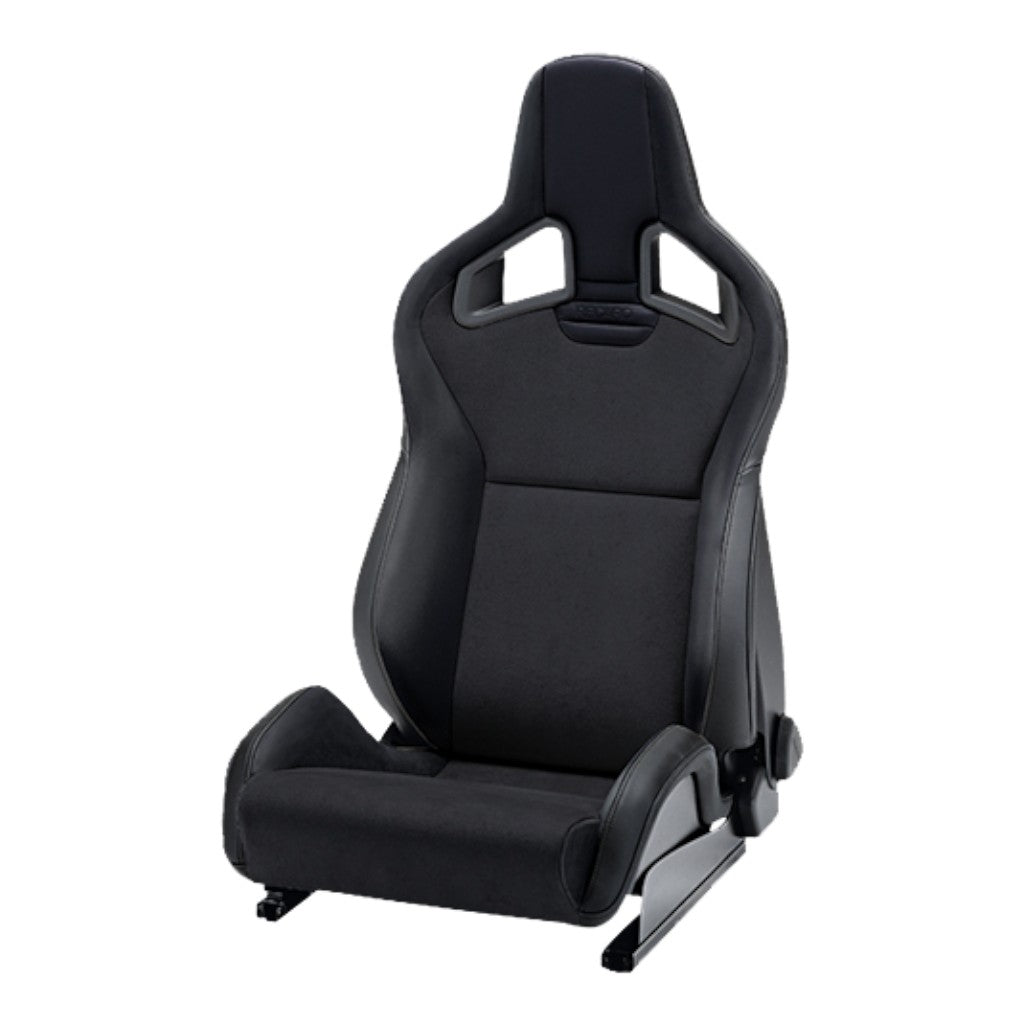 RECARO 410.10.2575 Right Heated Sport Seat Sportster CS, Artificial Leather Black / Dinamica Black