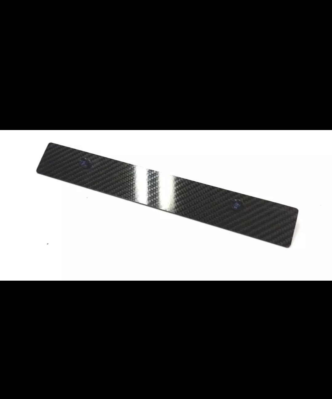 CARBON FIBER Blank LICENSE PLATE delete for Honda Civic fits EG 92-95