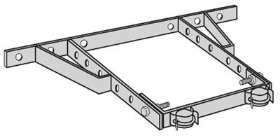 ROHN Tower Adjustable House Brackets