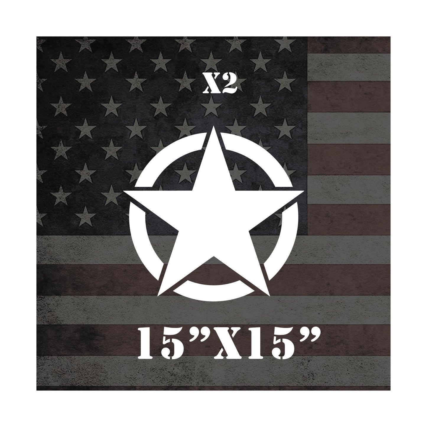 Roxor '76 - Military Door Stars