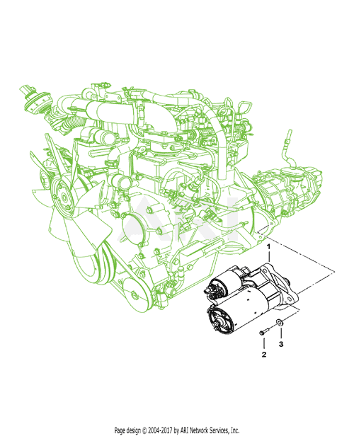 Roxor OEM Automatic Trans Starter Motor