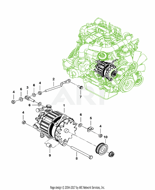 Roxor OEM Alternator with Vacuum Pump - 90 Amp