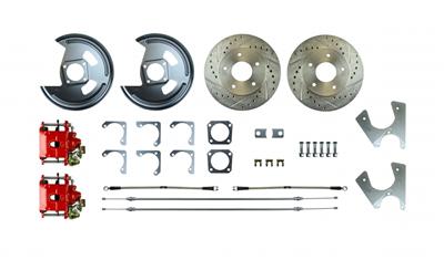 BRAKE KIT RED CALIPERS