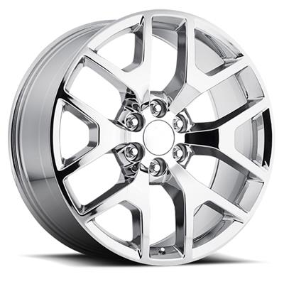 WHEEL ALUM CHROME 24X10