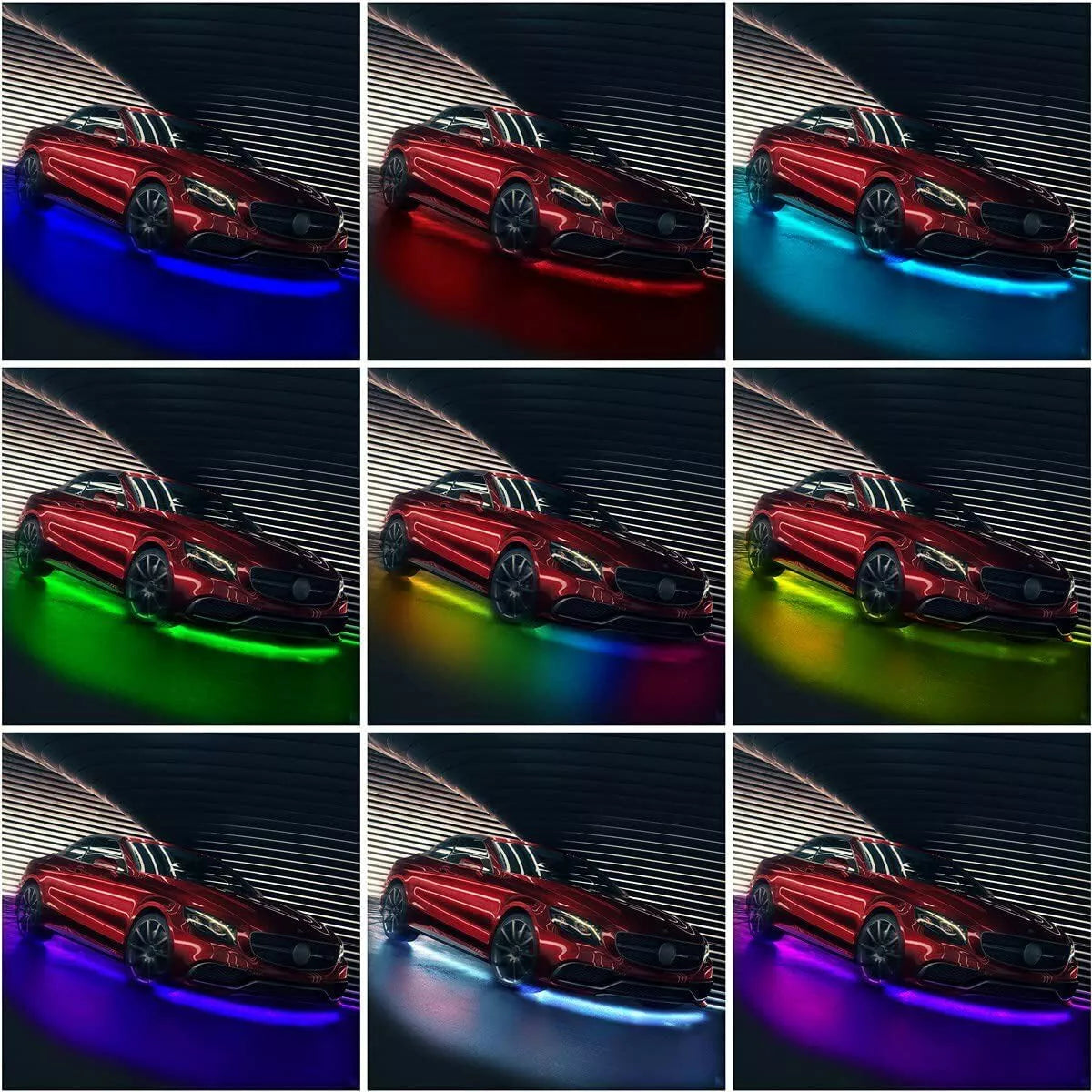 GEN PERFORMANCE RGB 6PCS Underglow LED Kit