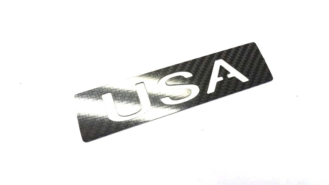 CARBON FIBER USA 3rd Rear Brake Light Cover For Jeep Wrangler JK 2007-2017