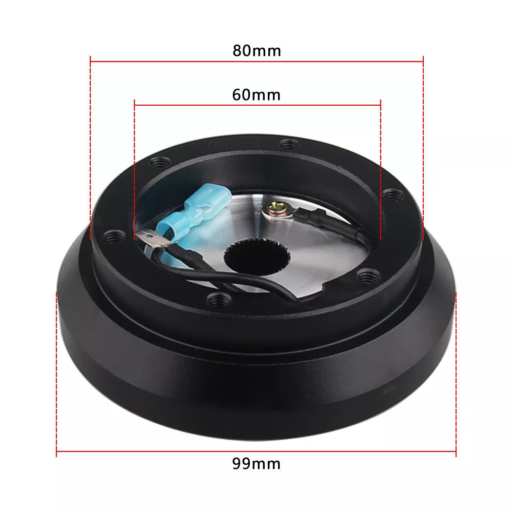 GEN Performance 100H Short Hub Steering Wheel Adapter Kit – Eclipse, Lancer, Galant, WRX