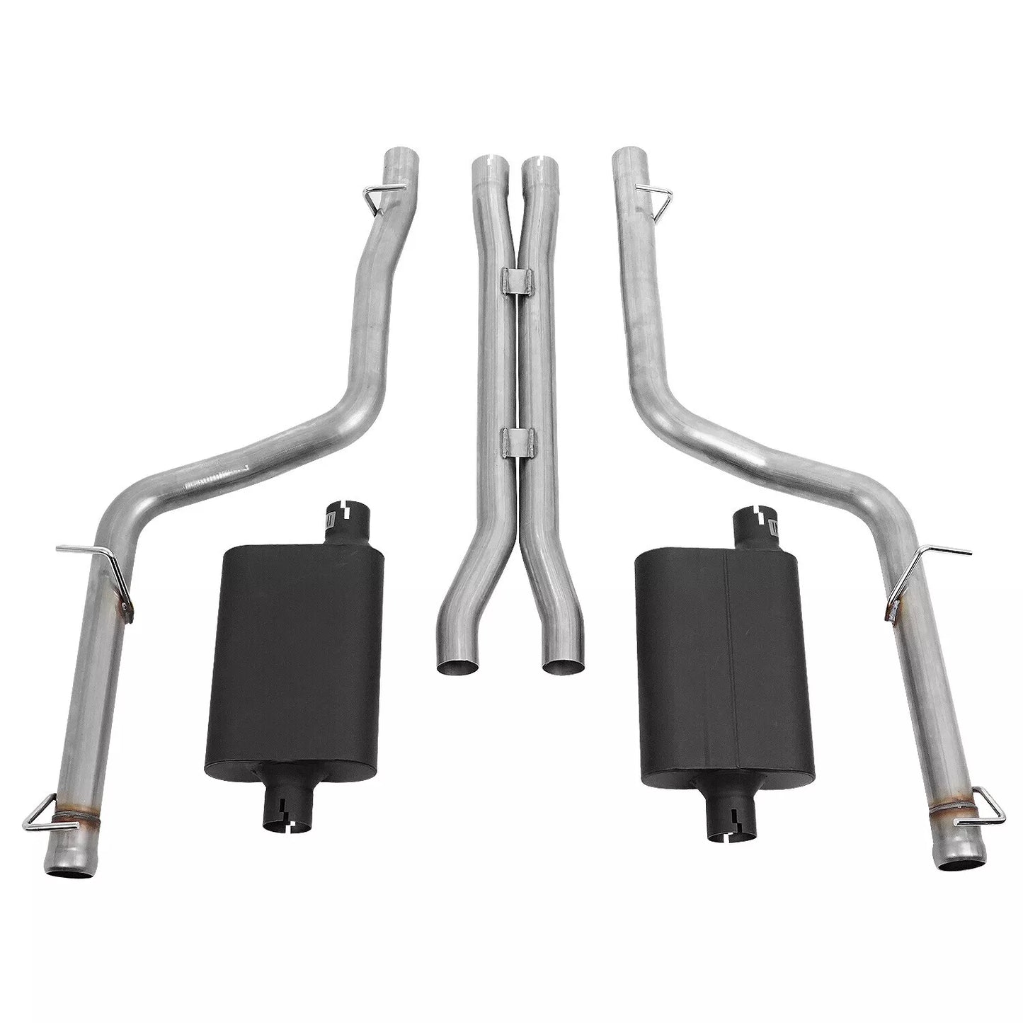 GEN PERFORMANCE 09-14 Dodge Challenger 5.7L 2.5"OD Oval Mufflers Catback Exhaust System