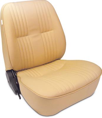 LOW BACK BEIGE VINYL RIGHT