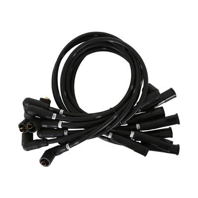 IGNITION WIRES FORD LOGO BLK
