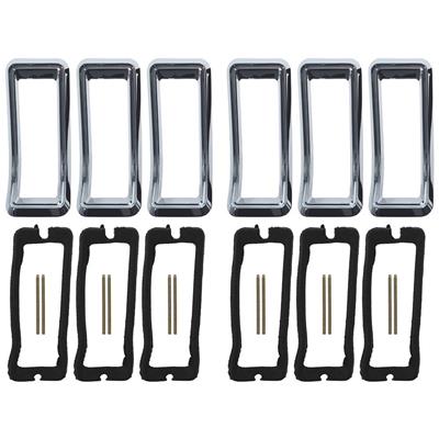 BEZELS TAILLIGHT CHROME