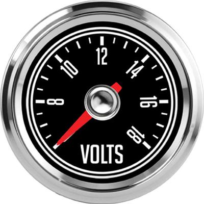 GAUGE VOLTMETER 0-18V 2-1/16