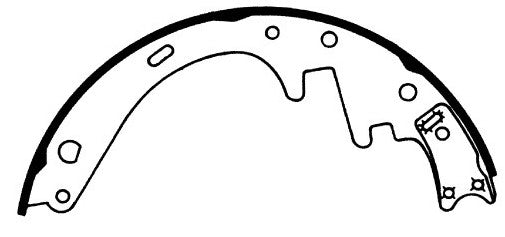 Porterfield Brake Shoes for 1996 FORD F150 4WD