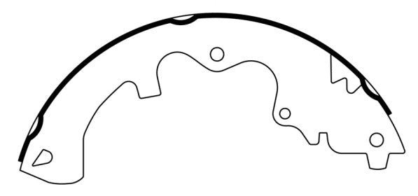 Porterfield Brake Shoes for 2012 FORD ESCAPE Hybrid