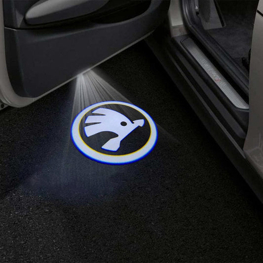 Skoda Roomster Premium Door Puddle Lights Various Designs 2006-2009