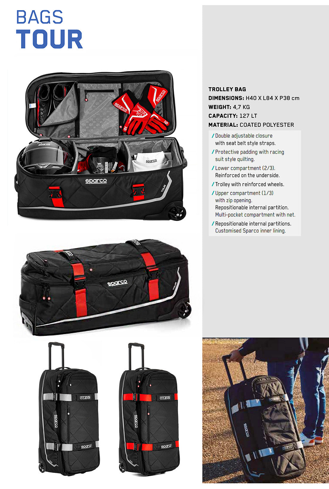 Sparco Tour Gear Bag