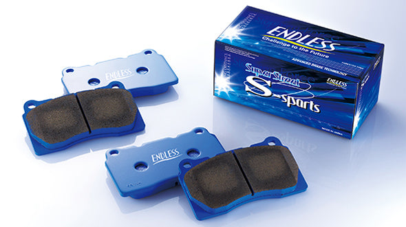 Endless Super Street S-sports (SS-S) Brake Pads Vented Rear Rotor Scion FR-S Subaru BRZ Toyota GT86 FA20 EP472