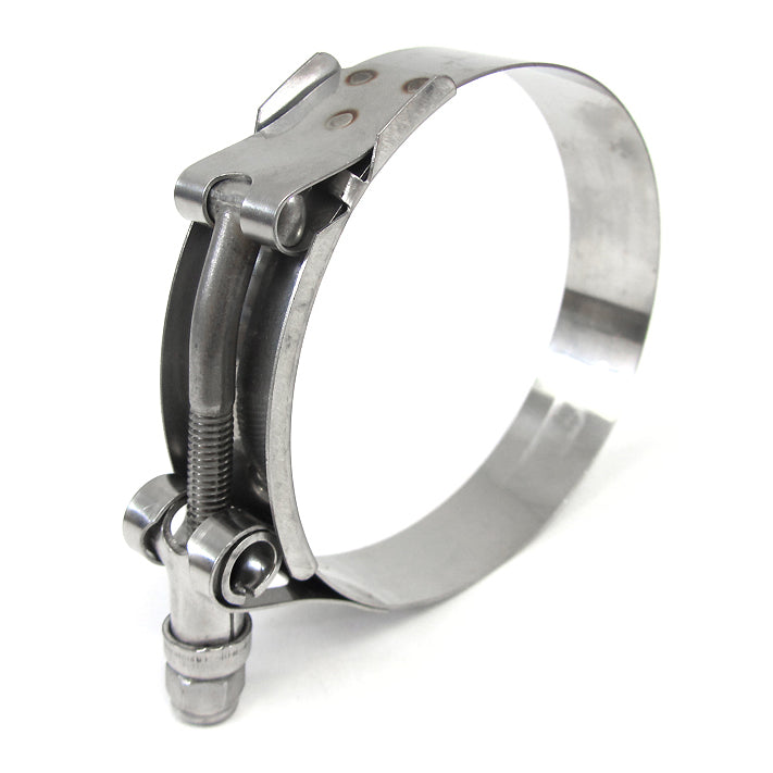 HPS Performance Products HPS Stainless Steel T-Bolt Hose Clamp Size # 116, fit 4.25" ID hose, Range: 4.5" - 4.8"
