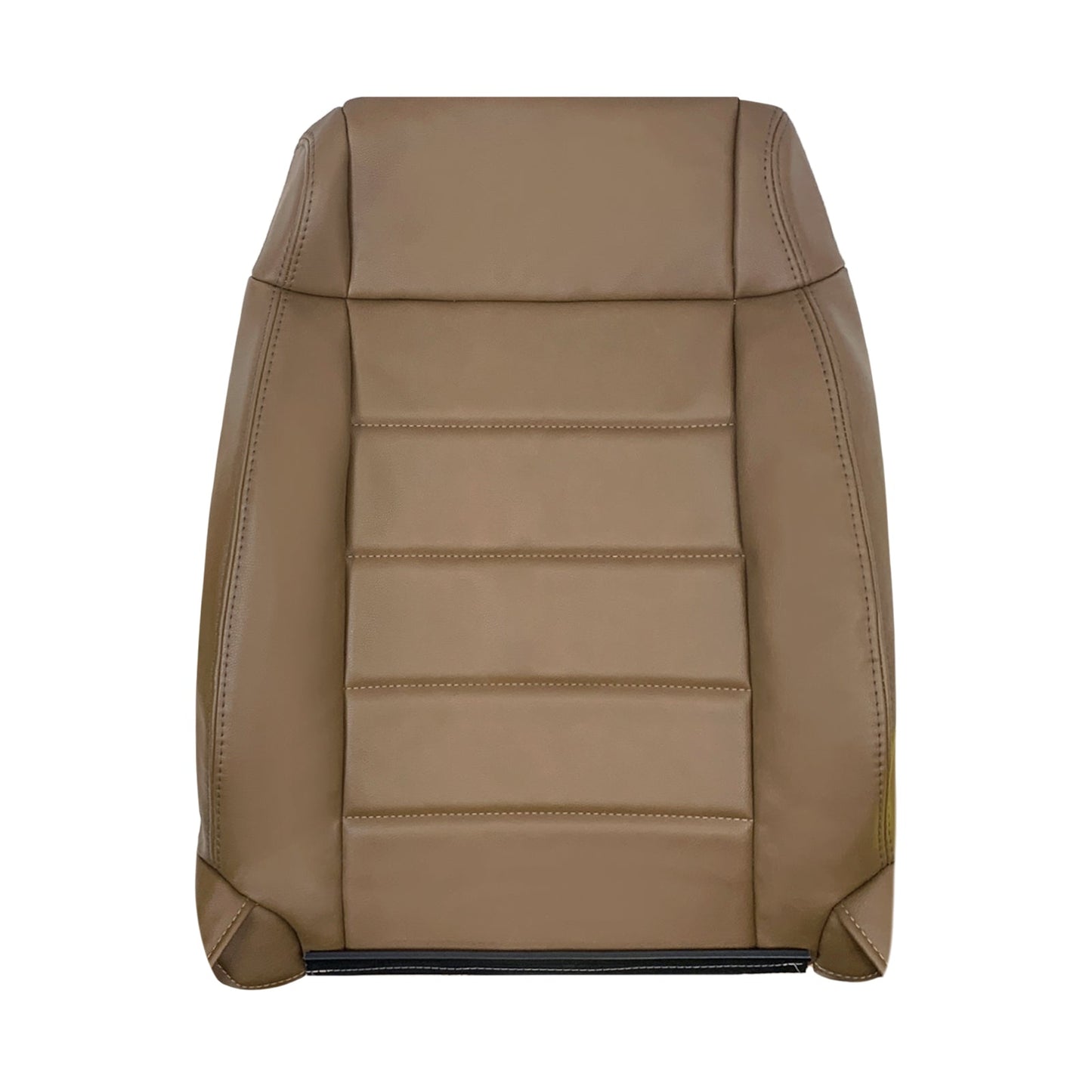 2007-2012 Jeep Wrangler-Replacement Driver OR Passenger Seat Cover In Dark Saddle Brown