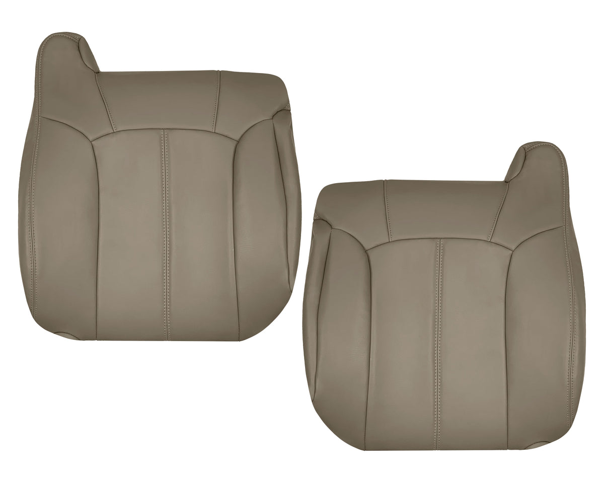 1999-2002 Chevy Silverado Seat Cover in Medium Neutral Tan: Choose From Variations