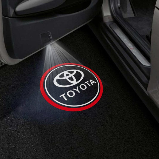 Toyota Belta XP90 Door Stick On Puddle Lights Various Designs 2006-2016