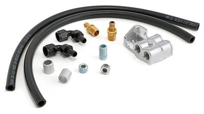 OIL FILTER RELOCATION KIT LS