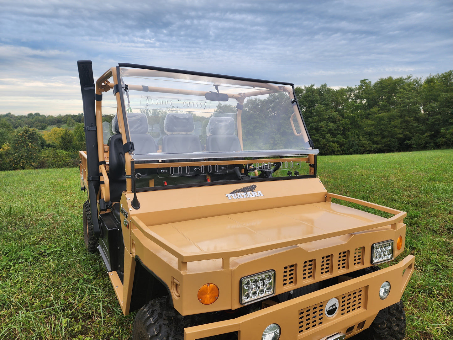 Tuatara - 2 Pc Lexan Windshield w/Clamp and Vent Options