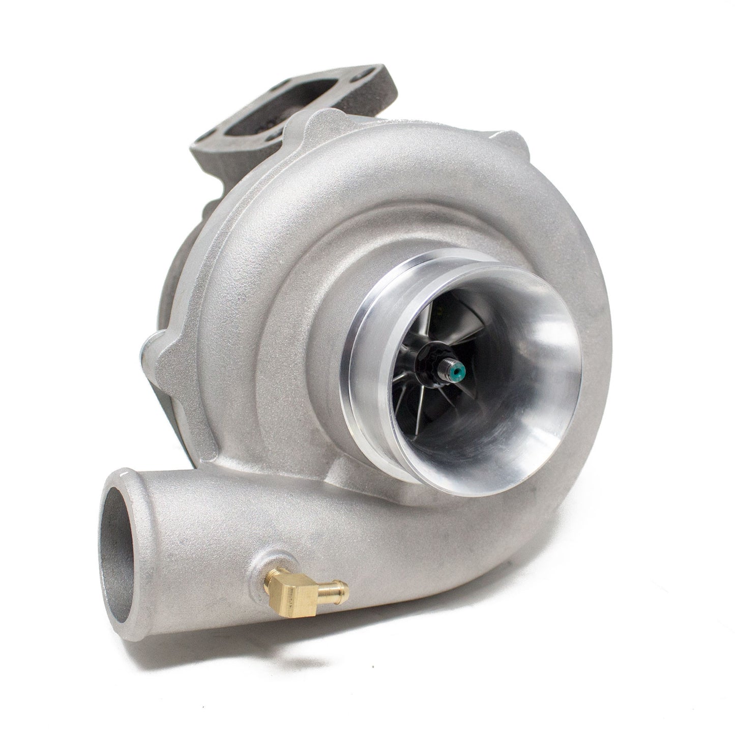 REV9 TX-50E-57 Billet Compressor Wheel Turbocharger .63AR, T3 Flange, 4-Bolt Exhaust Flange