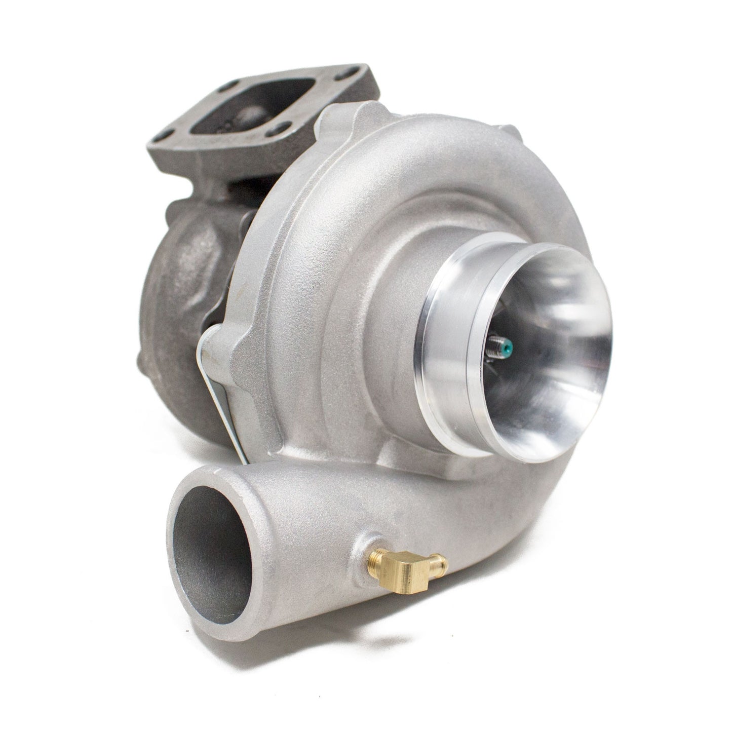 REV9 TX-50E-57 Billet Compressor Wheel Turbocharger .63AR, T3 Flange, 4-Bolt Exhaust Flange