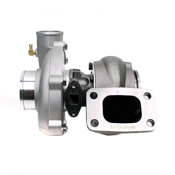REV9 TX-50E-57 Billet Compressor Wheel Turbocharger .85AR, T3 Flange, 2.5 in. V-Band Exhaust