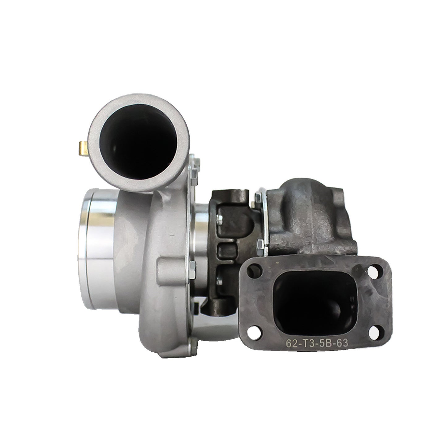 REV9 TX-60-62 Billet Compressor Wheel Turbocharger 63 AR, T3 Flange, 5-Bolt Exhaust Flange